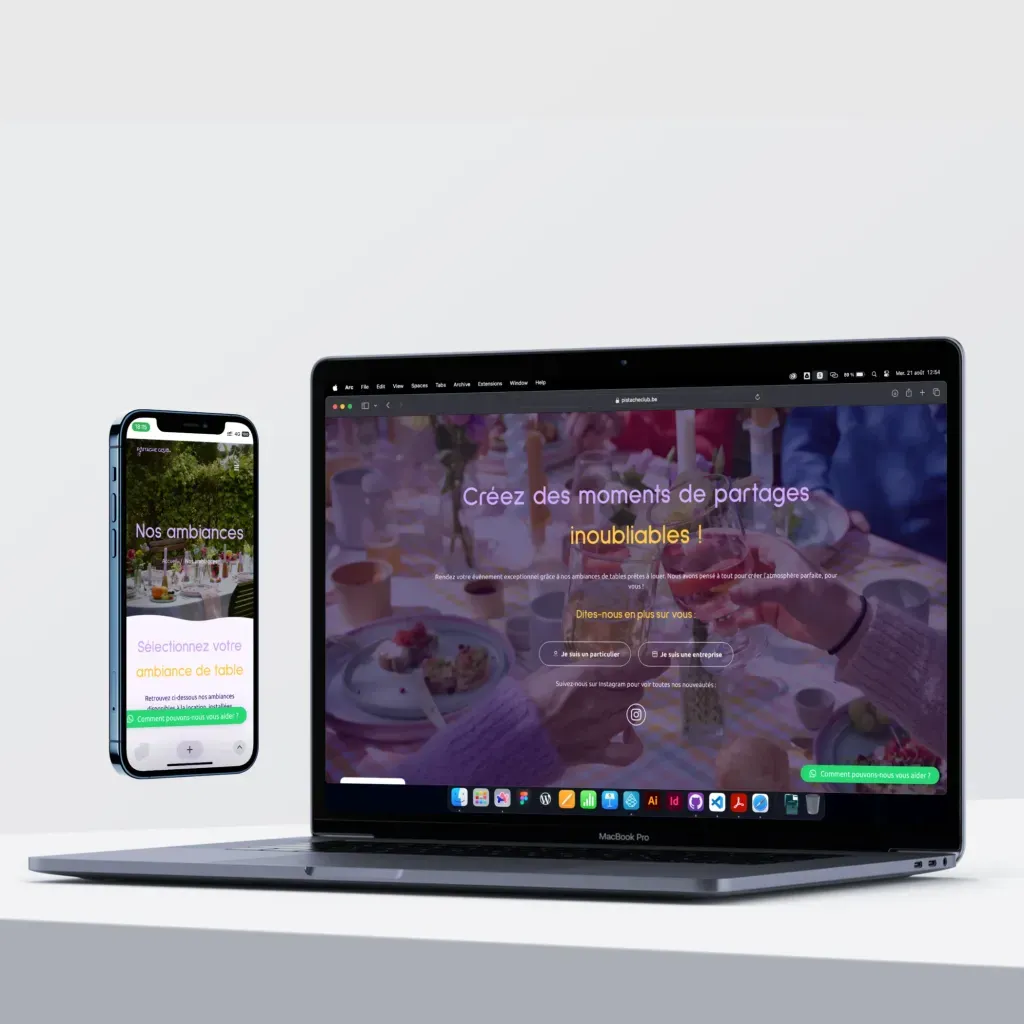 Image de couverture du projet réalisé pour Pistache Club